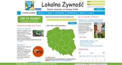 Desktop Screenshot of lokalnazywnosc.pl